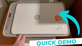 HP Deskjet Printer Quick Demo [upl. by Gnen]