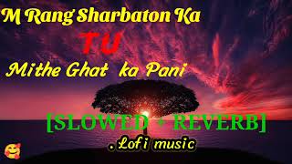 M Rang Sharbaton Ka Tu Mithe Ghar Ka Pani 💔 Lofi music [upl. by Atinoj]