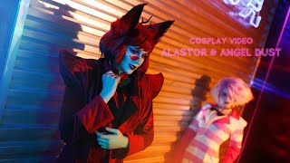 Alastor amp Angel Dust Hazbin Hotel Cosplay Video [upl. by Valeria]