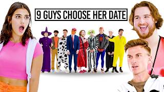 9 Guys Choose Her Perfect Match Based on Halloween Costumes [upl. by Sparkie275]