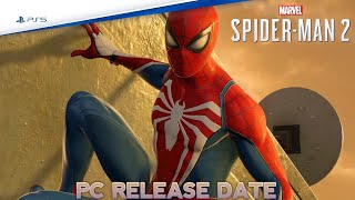 Marvels SpiderMan 2 PC release date in Hindi [upl. by Niram]