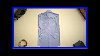 Comment Plier une Chemise Rapidement SANS La Froisser [upl. by Lletnohs133]