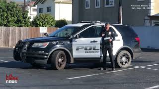 ROBBERY STOLEN VEHICLE  REDONDO BEACH CA [upl. by Herzog872]