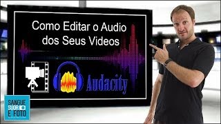 Como Editar o Audio de um Video  Melhor forma de editar audio do video [upl. by Odnarb]