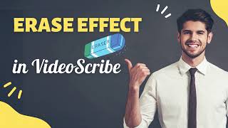 Erase Effect in VideoScribe  Eraser Effect in Whiteboard Animation [upl. by Nilyad]