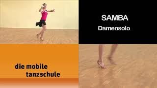 Samba Damensolo beginners level [upl. by Adnulahs500]