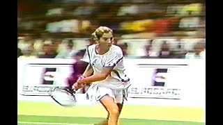 Monica Seles vs Jana Novotna Zurich 1989 SF [upl. by Kaine69]