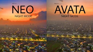 The DJI NEO VS DJI AVATA 2  NIGHT MODE  Camera Test [upl. by Joash]