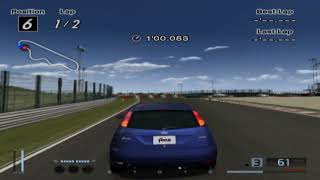 Gran Turismo 4 Sony Playstation 2 Ford Focus gameplay [upl. by Ashman795]