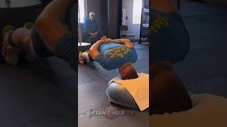 Canelo BRUTAL NECK training for Jaime Munguia [upl. by Nimajneb]