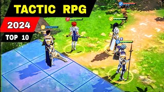 Top 10 Best TACTICAL RPG Games Mobile iOS 2024  Best SRPG games TACTIC TURN BASED for mobile 2024 [upl. by Odnomar]