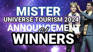 Mister Universe Tourism 2024 👑 Announcement of winners [upl. by Atelokin601]