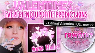 NEW HALO SET REWORKS EVERFRIEND VALENTINES UPDATE PREDICTIONS FOR 2024 Royale High Roblox [upl. by Hayidah]