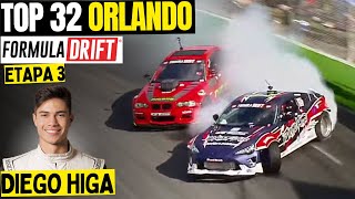 TOP 32 DIEGO HIGA ORLANDO FORMULA DRIFT 2023 [upl. by Yblok677]