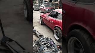 Datsun 280z swap F22c1 honda S2000 Engine [upl. by Llacam]