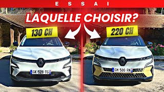 Essai Renault Megane ETech 130ch vs 220ch  Laquelle choisir [upl. by Keefe233]