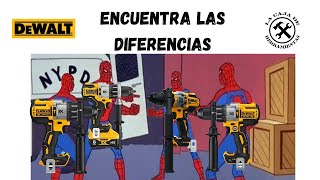 Diferencias entre el taladro DeWalt DCD999  DCD998  DCD997  DCD996 [upl. by Nosremaj]