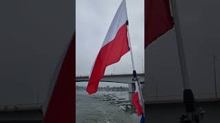 Motorowodny Hołd dla Niepodległości niepodległość flaga polska [upl. by Raynata]