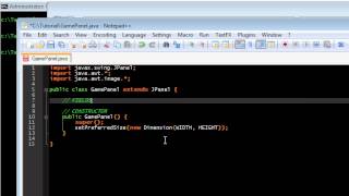 Part 1  Basic Game Programming in Java  The Game Loop [upl. by Coit]