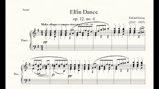 Elfin Dance op 12 no 4  Edvard Grieg  Piano Repertoire 7 [upl. by Monagan80]