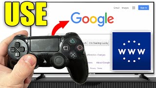 How To Use Google On PS4  Easy Guide [upl. by Jerrie]