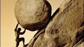 Man pushing boulder meme Sisyphus [upl. by Amar713]