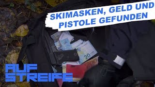 Banküberfall Mysteriöse Tasche im Wald gefunden  Auf Streife  SAT1 TV [upl. by Laith249]