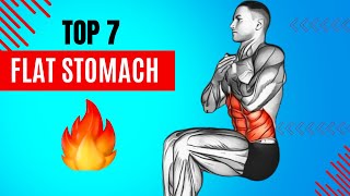 Achieve a Flat Stomach with These 7 Simple Exercises – No Gear Required [upl. by Northington]