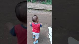 Sampe jatoh shortvideo cutebaby shorts [upl. by Naegem415]