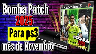 BOMBA PATCH 2024 ATUALIZAÇÃO NOVEMBRO PS3 PKG [upl. by Helmut]