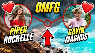 DRONE CATCHES PIPER ROCKELLE AND GAVIN MAGNUS KISSING IN REAL LIFE CAUGHT ON CAMERA [upl. by Warram291]