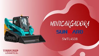 Minicargadora SUNWARD SWTL4538 Campaña Aceituna [upl. by Lepper758]