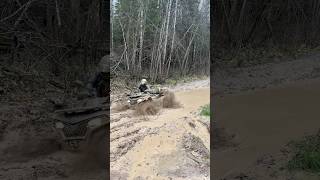 cfmoto600 brp offroad finntrail покатушки mud катка квадро квадросезон [upl. by Jasmine366]