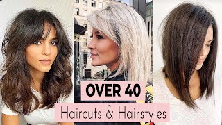 Haircuts And Hairstyles For Women Over 40 That Show Age Is Just A Number ▶ 3  Fashionistas [upl. by Karab]