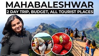 Mahabaleshwar Tourist Places  Mahabaleshwar Strawberry Farm  Mahabaleshwar Budget Trip [upl. by Annahsal772]