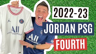 🔥 NEW Jordan 202223 PSG DriFitADV Fourth Jersey  Review  Unboxing [upl. by Neehsuan]