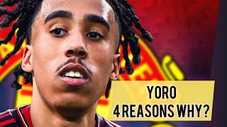 4 REASONS why LENY YORO chose MANCHESTER UNITED [upl. by Anevad]