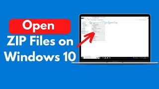 How to Open ZIP Files on Windows 10 Quick amp Easy [upl. by Ennaisoj]