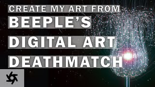 Brilly at Beeples Digital Art DeathMatch [upl. by Enorel]