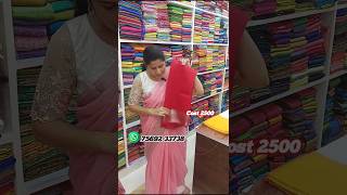 Mangalagiri Pattu 150 border saree with beautiful colours [upl. by Hillie]