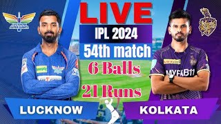 Rinku Sing 🔥fire batting Kolkata vs Lucknow [upl. by Philis352]