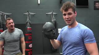 Uban Combatives Training with influencer Aarthos [upl. by Studner]