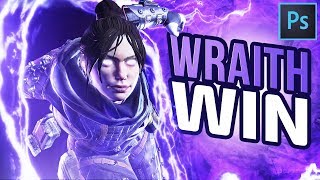 FREE Apex Legends Thumbnail Template  Featuring Wraith [upl. by Dachi]