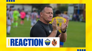 Warrington Town 11 Spennymoor Town Mark Canning reaction [upl. by Inglebert]