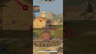 FV4005 in Action wotblitz tanksblitz [upl. by Siari243]