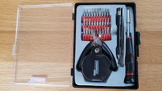 Powerfix Feinmechaniker Werkzeug Set Mini Tool Kit [upl. by Seraphim911]