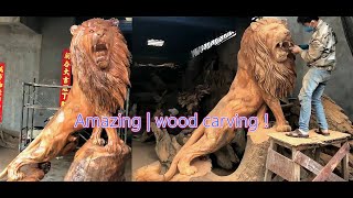 Wood carving  Ingenious Woodworking Masterpiece Most Amazing Project [upl. by Yellhsa306]