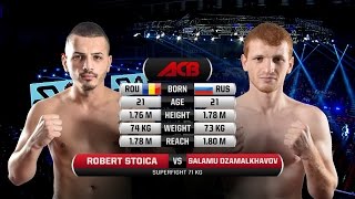 Robert Stoica vs Salamu Dzamalkhavov [upl. by Anielram]