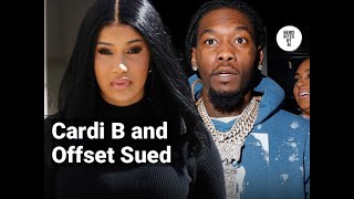 Cardi B and Offset Sued Over Music Video [upl. by Ahsiekin]