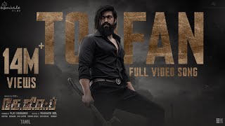 Toofan Video Song Tamil  KGF Chapter 2  RockingStar Yash  Prashanth Neel  Ravi Basrur Hombale [upl. by Aseram]